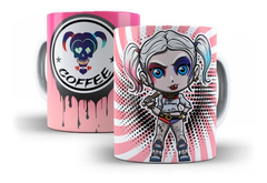 Taza De Cerámica Escuadrón Suicida Harley Quinn Dc Comics - Tan Plopa