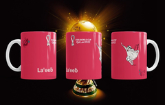 Taza De Cerámica Mascotas Qatar 2022 - comprar online