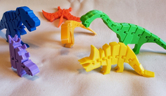 Flexidinos. Colección De Dinosaurios Jurásicos Flexibles en internet