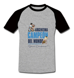 Remera Argentina Campeón Del Mundo Qatar 2022