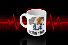 Taza You Are My Person Compatible Con Grey's Anatomy - comprar online