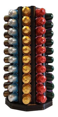 Portacápsulas Giratorio Plus 100 Caps Compatible Nespresso - comprar online