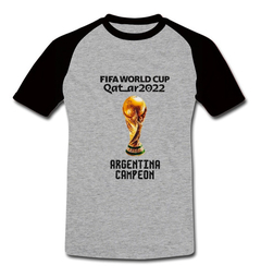 Remera Argentina Campeón Del Mundo Qatar 2022