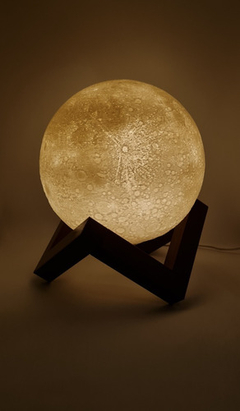 Imagen de Lámpara De Luna (moonlamp) 20 Cm Ideal Ambientación