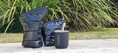 Set Completo De Mate, Colores Con Chaulata Y Bolso Roma