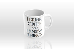 Taza I Know Things Compatible Con Game Of Thrones - comprar online