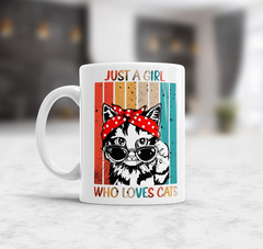 Taza Amante De Los Gatos. Cat People. Karen