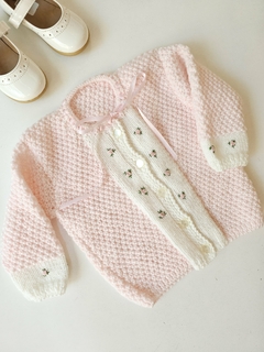 Cardigan lana Romantic 12 meses