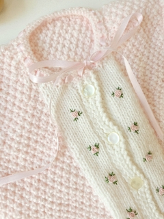 Cardigan lana Romantic 12 meses