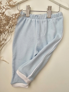 Pantalón algodón sport CELESTE - comprar online