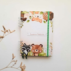 Cuaderno pediátrico Bosque upside down - comprar online