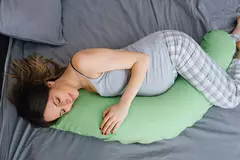 Almohadon postural y de lactancia Gris