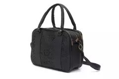 Bolso mochila maternal Mia Black - comprar online