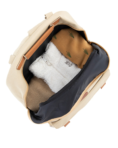 Mochila maternal con lunchera termica Matilda Beige - tienda online