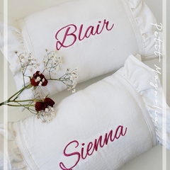 Almohadones personalizados bordados - Petit Magnolia bebés