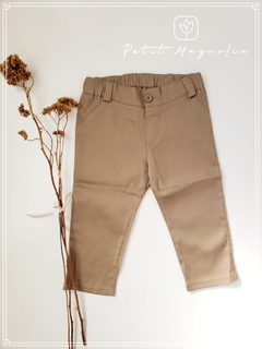 Pantalon de bebé beige