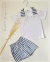 Conjunto de verano chomba y short