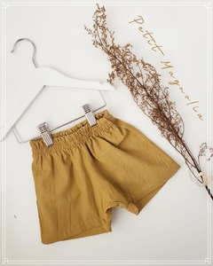 Shorts de tusor unisex - Petit Magnolia bebés