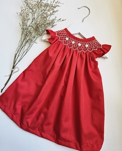 Vestido Amapola punto smock - tienda online