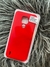 Silicone case sin logo red