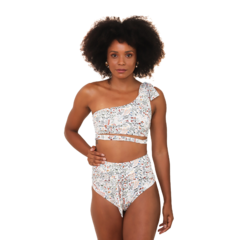 Hot pants laço eco (Floral branco) na internet