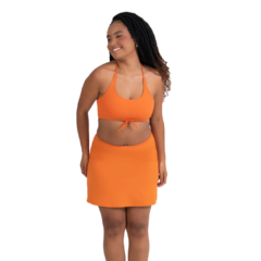 Shorts-saia eco (apricot) - Alma Marinha