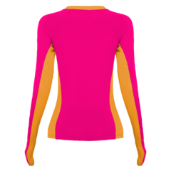 Lycra eco (Pink & damasco) na internet