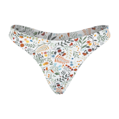 Tanga eco (Floral branco) - comprar online