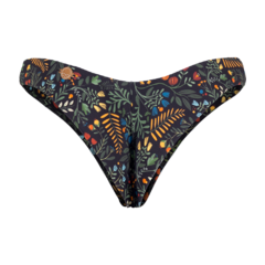 Tanga eco (Floral preto) - comprar online