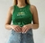 Cropped Regata Brasil Bordado