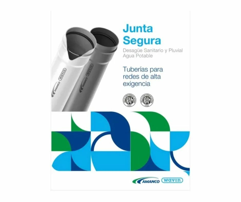 Caño Tubo Pvc 110 X 6 M Agua Potable / Riego Junta Elast K10