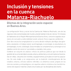 Inclusión y tensiones en la cuenca Matanza-Riachuelo (digital) en internet