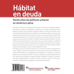 Hábitat en deuda: veinte años de políticas urbanas en América Latina (digital) - comprar online