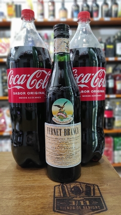 Fernet Branca 750ml + 2 Coca Cola 2.25lts