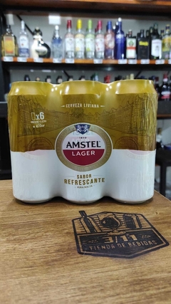 AMSTEL LAGER 473ML SIX PACK