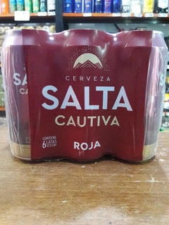 SALTA CAUTIVA ROJA 473ML SIX PACK