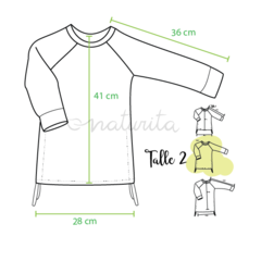 Set pañal + Remera UV50 Cuidemos el océano - tienda online