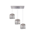 PENDENTE BRONZEARTE MILANO CRISTAL - comprar online