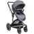 CARRINHO KIDDO QUANTUM MELANGE PRETO