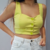 Cropped verde estiloso