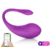 Vibrador de casal por aplicativo À DISTÂNCIA - Recarregável - 9 vibrações - Roxo