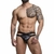 Cueca Jockstrap com elástico duplo P ao G Preta - comprar online