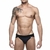 Cueca Jockstrap faixa dupla Preta P ao G