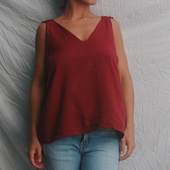 Blusa Vinho - comprar online