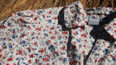 Blusa Botão Flores - Nômada Brechó