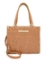 BOLSA FEMININA MONICA SANCHES 3358 RUSTIC CUPUAÇU/CARAMELO