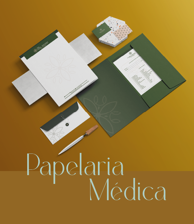 Banner de Consoante Design, Gráfica e Papelaria  - Papelaria Médica, Identidade Visual