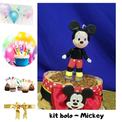 Kit Bolo de Aniversário Pet | Mickey|3 itens + 2 brindes (Nr. 20) - comprar online