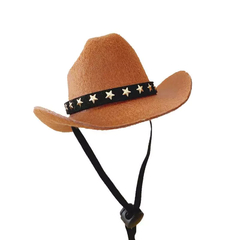 Novo Chapéu Cowboy com Estrela