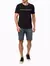 Camiseta Masculina de Algodão Básica Estampa Logo Palito Calvin Klein Jeans Preto - comprar online